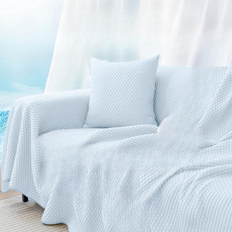 Summer Sofa Towel Cool Modern Simple Sofa Bed Cover Anti-Cat Scratch Cloth Multifunctional Sofa Cover Cloth