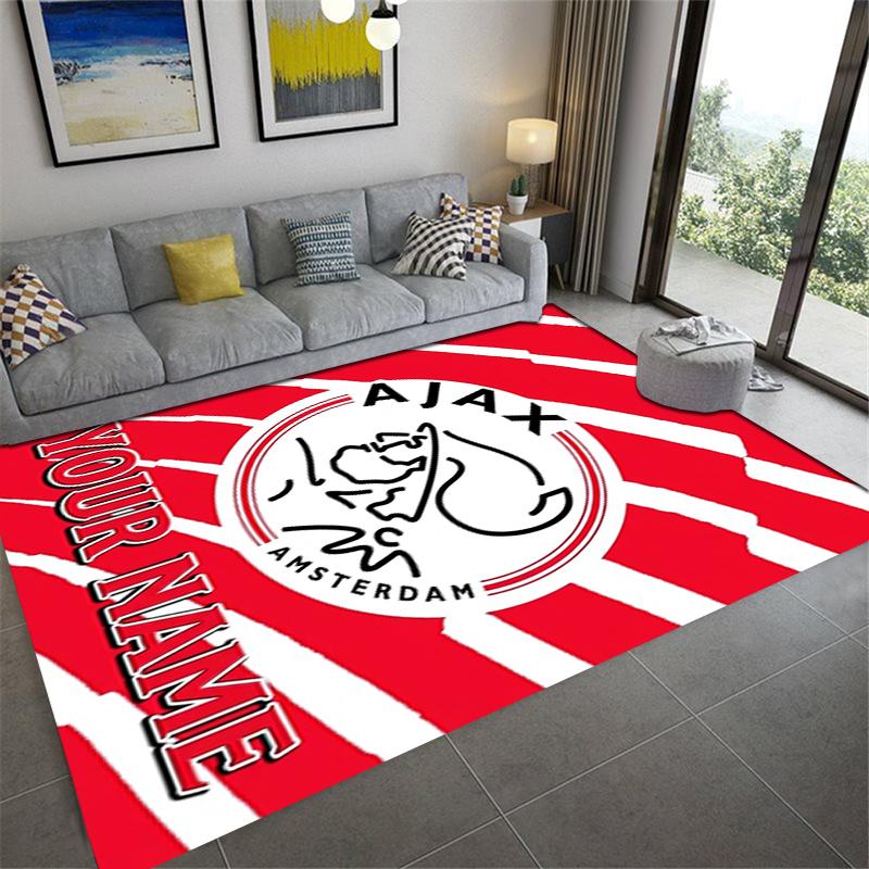 Custom Name AJAX Carpet Rug for Living Room Bedroom Home Sofa Decoration,Kids play Non-slip Floor Mat