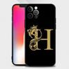 Gold Royal Letter Phone Case For iPhone Samsung Galaxy Redmi Xiaomi Oppo OnePlus Note S A 7 8 9 10 11 12 13 14 20 21 22 23 53 54 Pro Max Plus Ultra