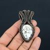 Wild Horse Gemstone Handmade Pure Copper Wire Wrap Jewelry Pendant For Wedding Gift
