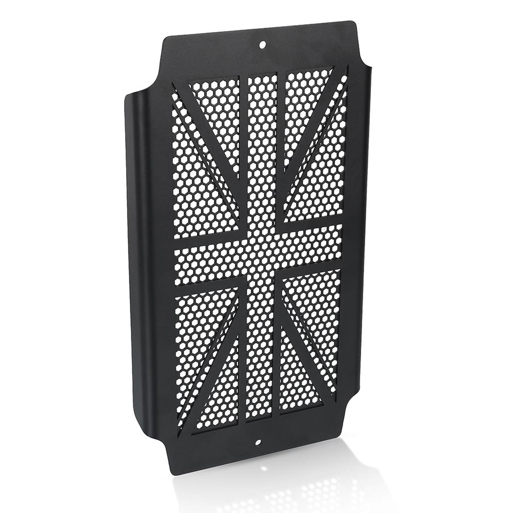 For Street Cup Speed Twin Scrambler Thruxton RS R Bonneville T100 T120 Black Radiator Grille Protector Cover Guard Protection