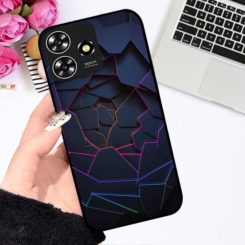 Cases For ZTE Blade V50 Smart Cute Astronaut Fashion Shockproof Soft Bumper For ZTE V50 Design 4G Coque For ZTE Axon 50 Lite