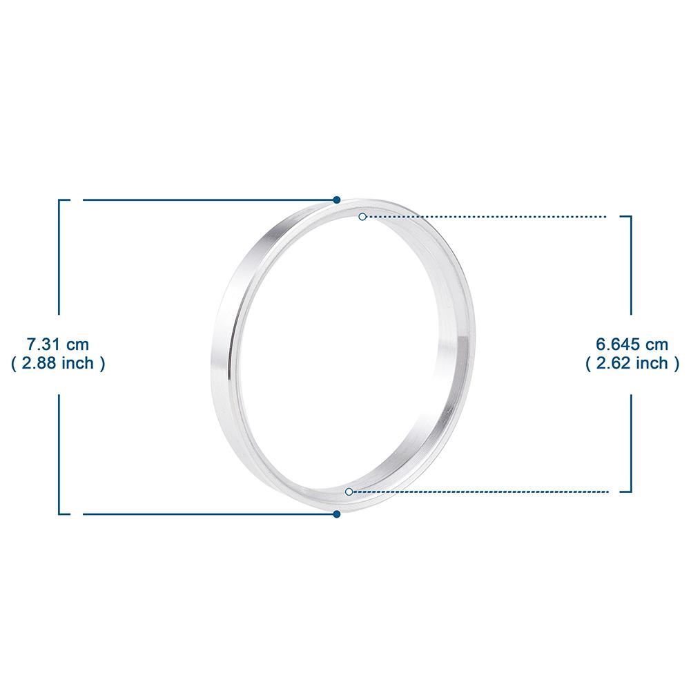 4 шт. Проставка для центрального отверстия колеса автомобиля, кольцо, подходящее для центрального отверстия вашего автомобиля 73,1/54,1 73,1/56,1 до 73,1-66,6, множество размеров для вариантов