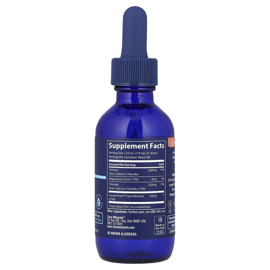 Ионный кальций, 59 мл (2 жидких унции)