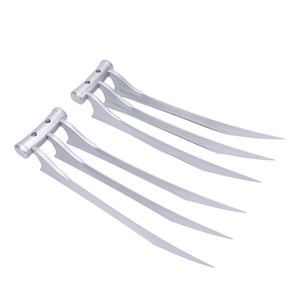 1 пара пластиковых фигурок волка с когтями и лезвиями, реквизит для косплея, игрушка для взрослых детей