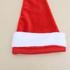 Long Christmas Santa Hat for Adults Plush Xmas Claus Hats with