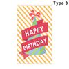 Party Decoration Gift Wrapping Cartoon Animal Message Postcard Happy Birthday Cards Greeting Labels