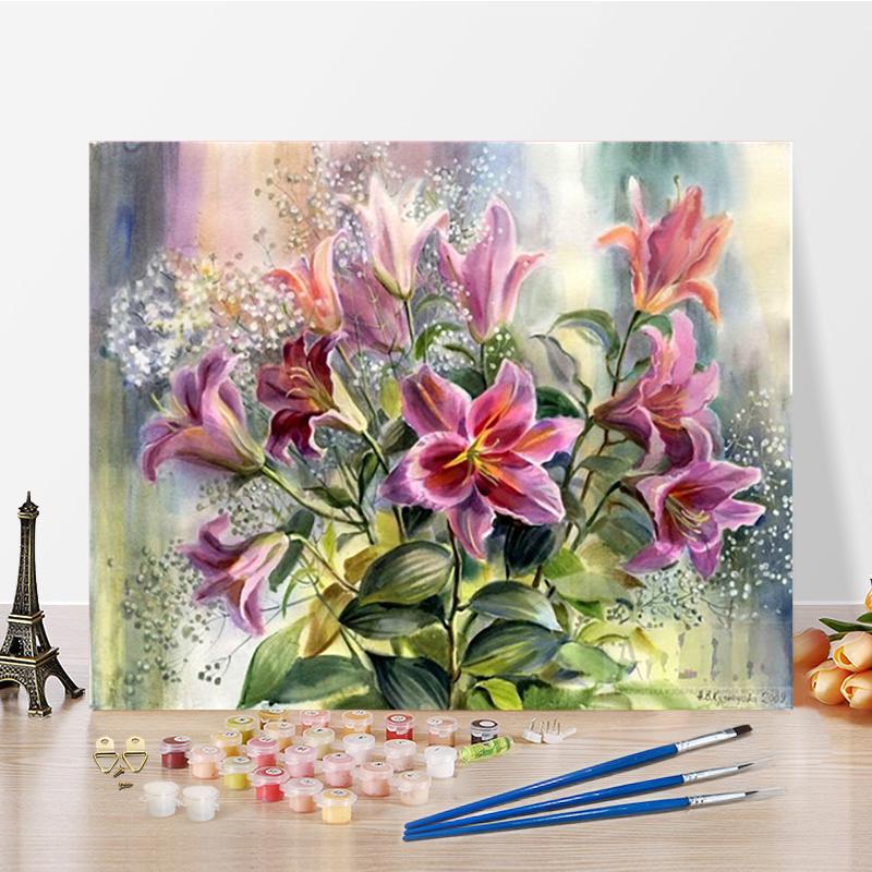 Картина раскраска по номерам