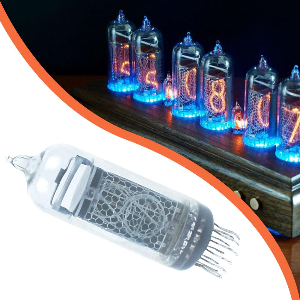 IN-14 Glow Tube IN14 Nixie Tubes DIY Glow Digital Tube Visual Effects Digital LED Clock Tube for Electronic Tube Clock