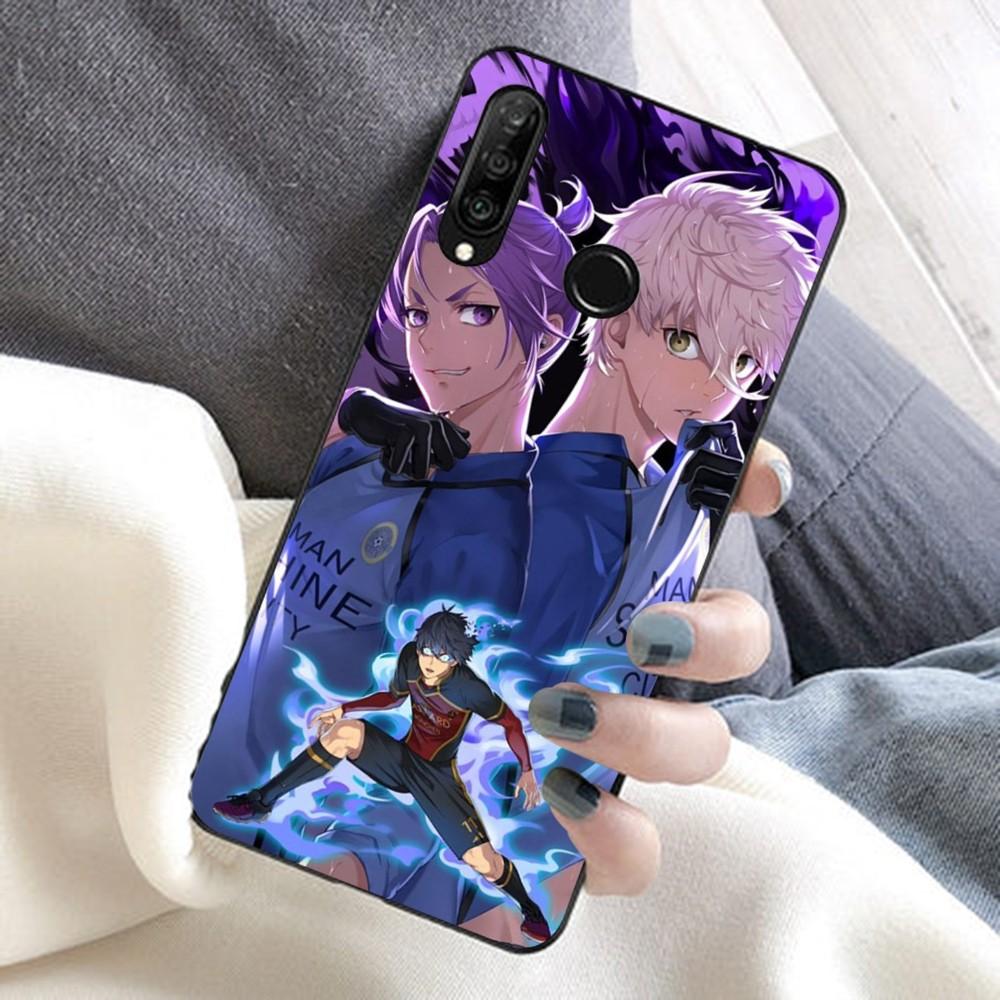 Чехол для телефона с синим замком в стиле аниме для Huawei Honor 10 lite 9 20 7A pro 9X pro 30 pro 50 pro 60 pro 70 pro plus