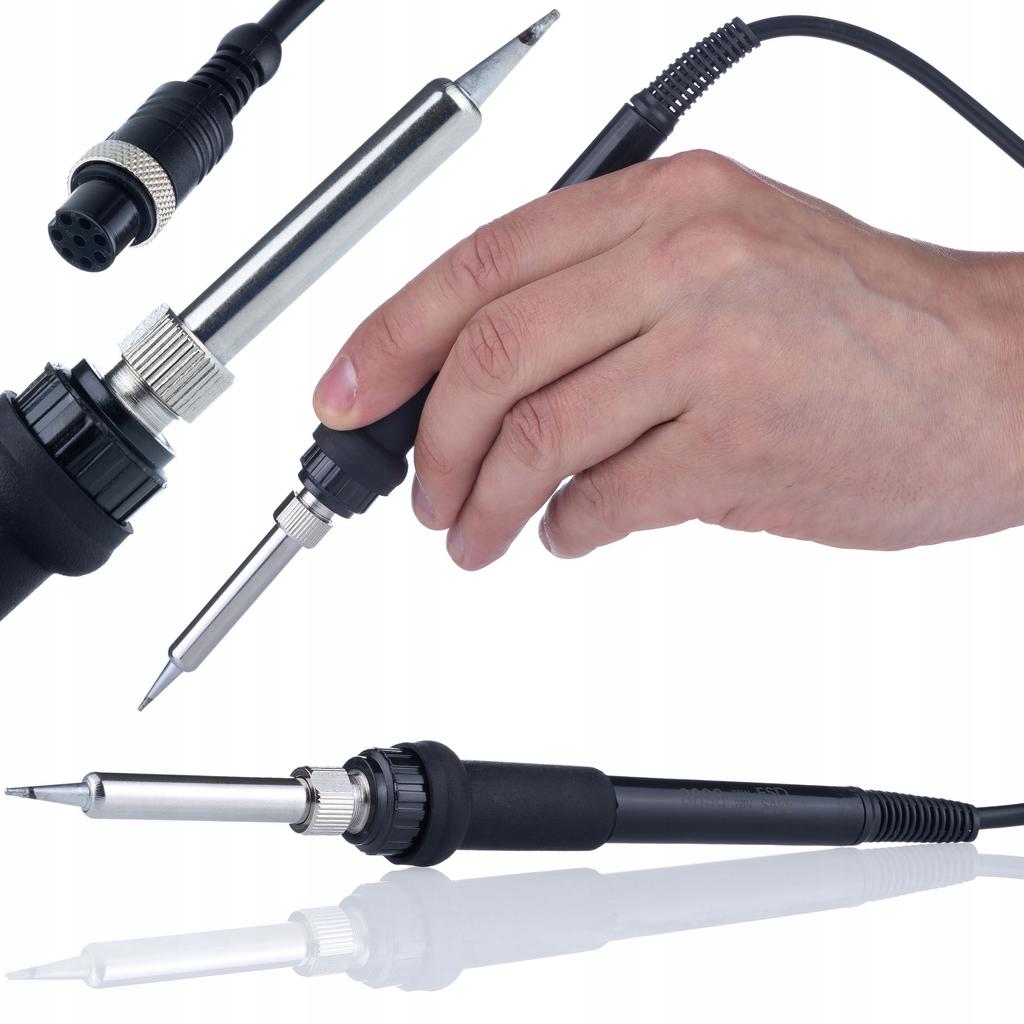 Rosfix Stacja Lutownicza 2w1 Orange Husky OH660 – Lutowanie i Spawanie Plastiku | Moc 660W | Zszywacz i Zestaw Spoiw w Organizerze