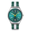 Swatch Casual Stripe SS07S149 Watch, Green,