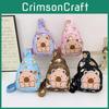 Printed Shoulder Capybara Crossbody Chest Bag Children Cartoon Leisure Outdoor