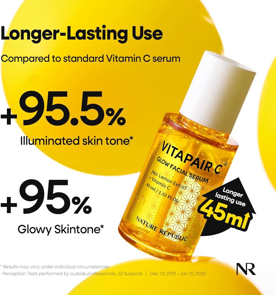 Nature Republic Vitapair C Dark Spot Serum 45ml +RANDOM GIFT