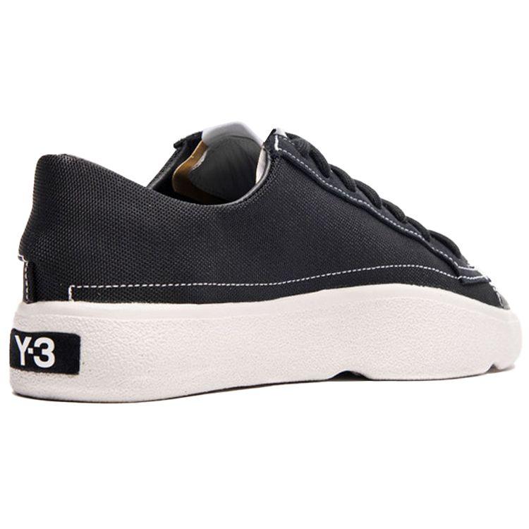 Adidas Y-3 Tangutsu Lace Core Black Unisex Sneakers Footwear-White Grey F97504