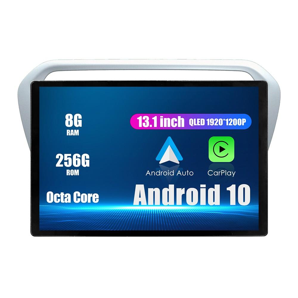 Android Радио 13,1 "Автомобильное стереонавигационное головное устройство Мультимедийный плеер GPS для Peugeot 301 2013-2018