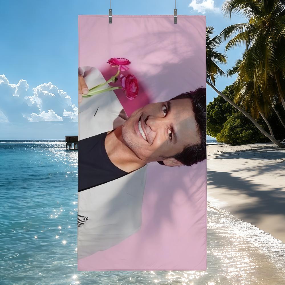 Полотенце Chayanne Dance With Me Быстросохнущие пляжные полотенца подходят для бассейнов, кемпинга, йоги и спортзала