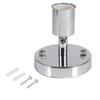 E27 Modern Retro Ceiling Light Wall Mounted Lamp Bulb Holder Socket 180 Degrees  Rotating Silver
