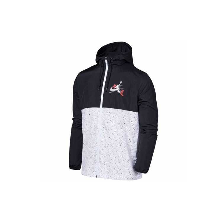 Air Jordan AS MJ JM Classics Ветровка Куртка Мужская Верхняя одежда Черный CT9369-010
