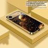 Модель Золотая Вселенная для iPhone 17Pro Max 16 17 Pro 15 Pro 14 13 Plus 12 Mini 11Pro Max XR 16E 17Air Золотой стеклянный чехол для телефона