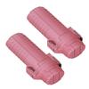 2 Pcs Water Proof Storage Tube Airtight Cover Rubber Sealing   Plastic Tube Storage Box for Outdoor Camping Travel