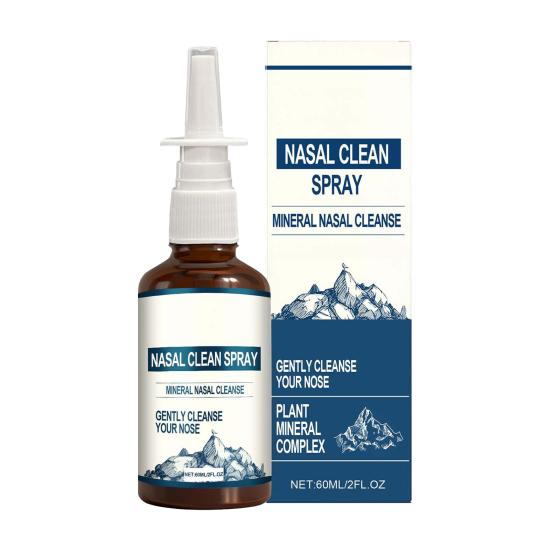Daily Defense for Nasal Passages Natural Spray, 60ML Cleanse And Care Mist Spray Congestion Gentle Non-Medicated Dry Air, Travel, Use Mineral Based