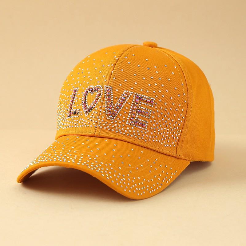 Womens Baseball Cap Fashion Letter Print Sun Hat Casual Versatile