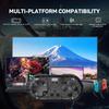Мини беспроводной контроллер Meteor Light размером с брелок для ключей для Switch&Lite&OLED, ПК, Android и MacOS со светодиодной подсветкой KS54