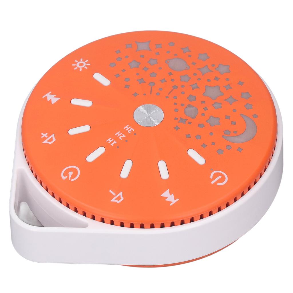 Светодиодная детская звуковая машина с градиентом 7 цветных огней, успокаивающий двухцветный индикатор, звуковое устройство для сна