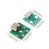 10 шт. Разъем Micro USB Android Type-C гнездовой разъем Порт зарядки USB разъем Ph2.0 Крепежная пластина с винтами