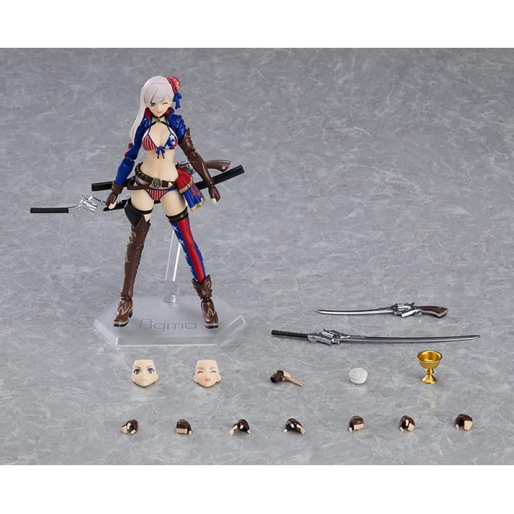 Figma FateGrand Order BerserkerМиямото Мусаси немасштабная пластиковая окрашенная подвижная фигурка