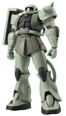 TAMASHII NATIONS ROBOT SPIRITS Мобильный доспех Гандам Zaku Примерно 125 мм ABS ПВХ Окрашенная Подвижная фигурка [SIDE MS] MS-06 Серийный выпуск