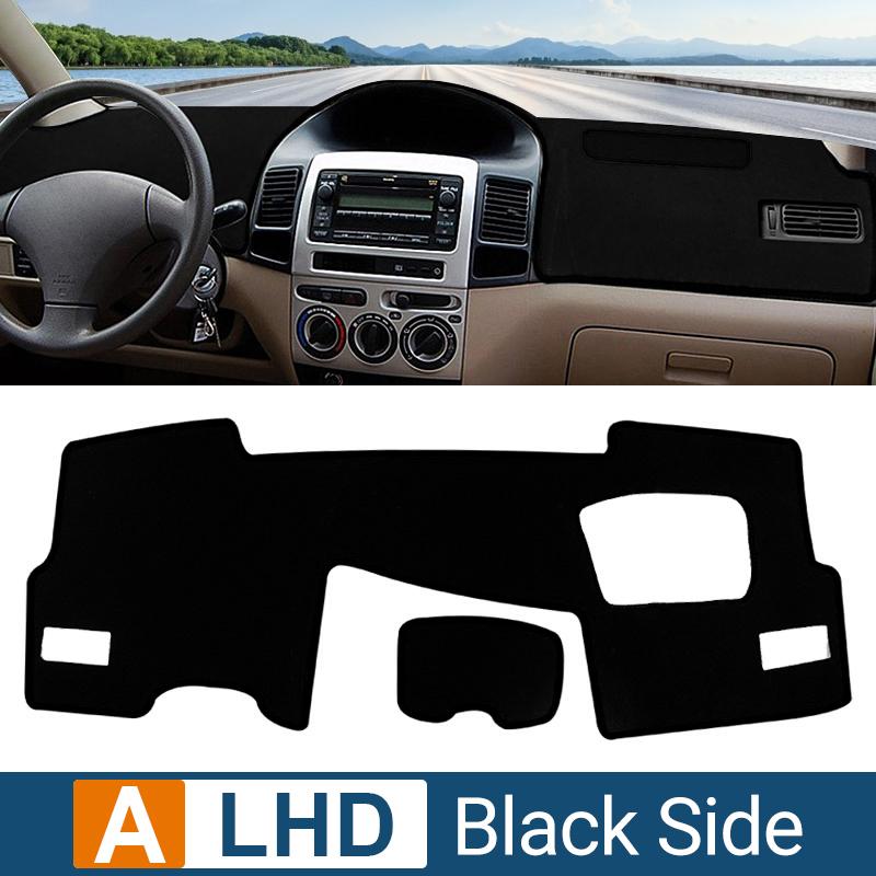 Для Toyota Vios 2002 2003 2004 2005 2006 2007 крышка приборной панели автомобиля избегайте света, солнцезащитный козырек, чехол, анти-УФ-ковры, нескользящий