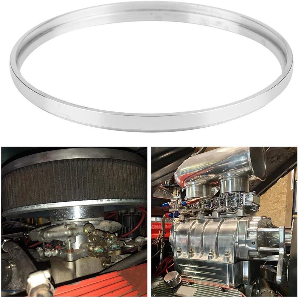 Алюминиевая проставка воздушного фильтра 1/4" подходит для Ford 350 Edelbrock Holley Райзер SBC BBC