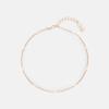 METROCITY JEWELRY Серебряный браслет на щиколотку с розой Corte A231SA4301RPQ
