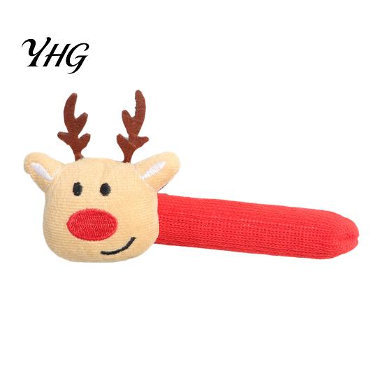 Christmas Party Home Decor Knitted Doorknob Covers, Santa Reindeer Decor, Anti?Slip Protector Sleeves, Door Thermal Handle Covers for Winter Cushion