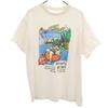 OLD 90s Print Short Sleeve T-shirt White Men's Used