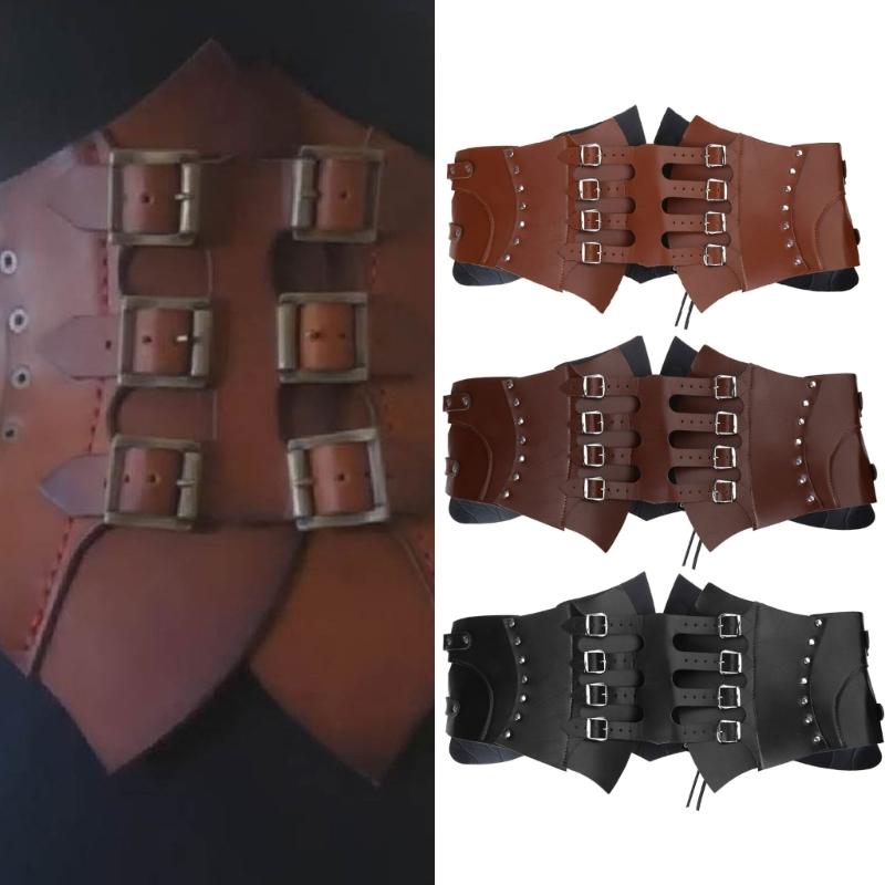 Винтажный корсетный пояс для женщин, костюм эпохи Возрождения, ПУ пояс-корсет, ремешок на талию, реквизит для вечеринок, пояс, костюм для косплея