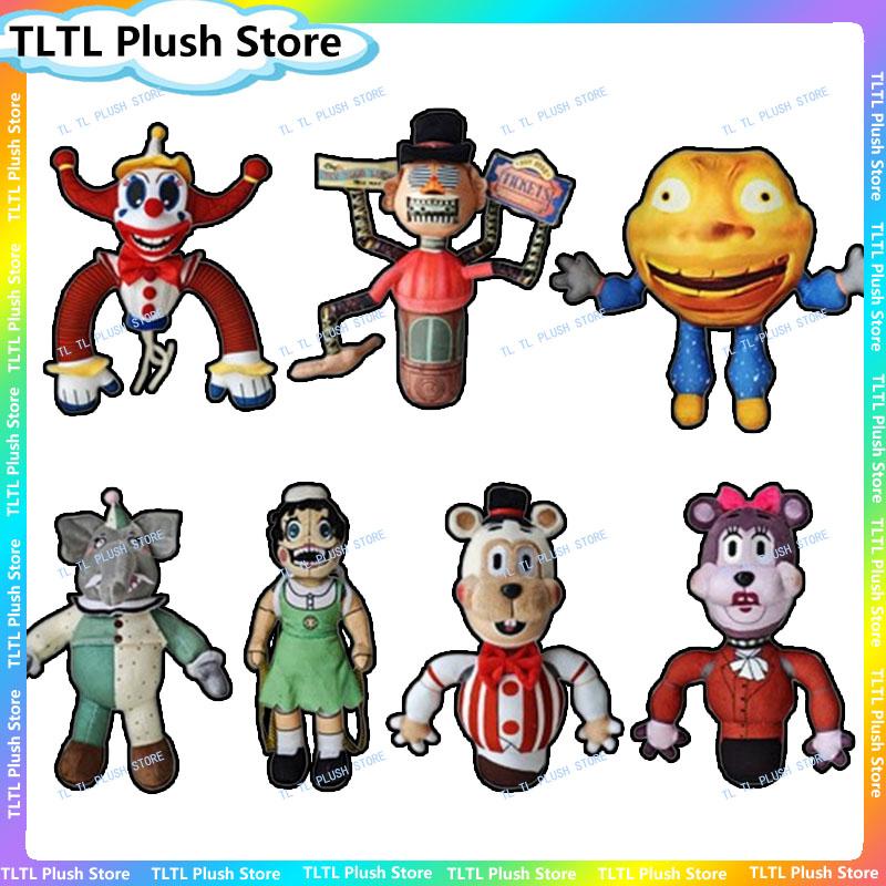 25CM Secret of the Mimic FNAF Game Joker Plush Doll Toy Cartoon Cute Soft Clown Room Decoration Plush Doll Toy Friend Fans Gift
