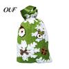 Reusable Plush Fabric Bags Christmas Gift Bag with Drawstring, Soft Santa Sack for Candy Holiday Drawstring Apples Presents, Wrapping Pouch Xmas Party