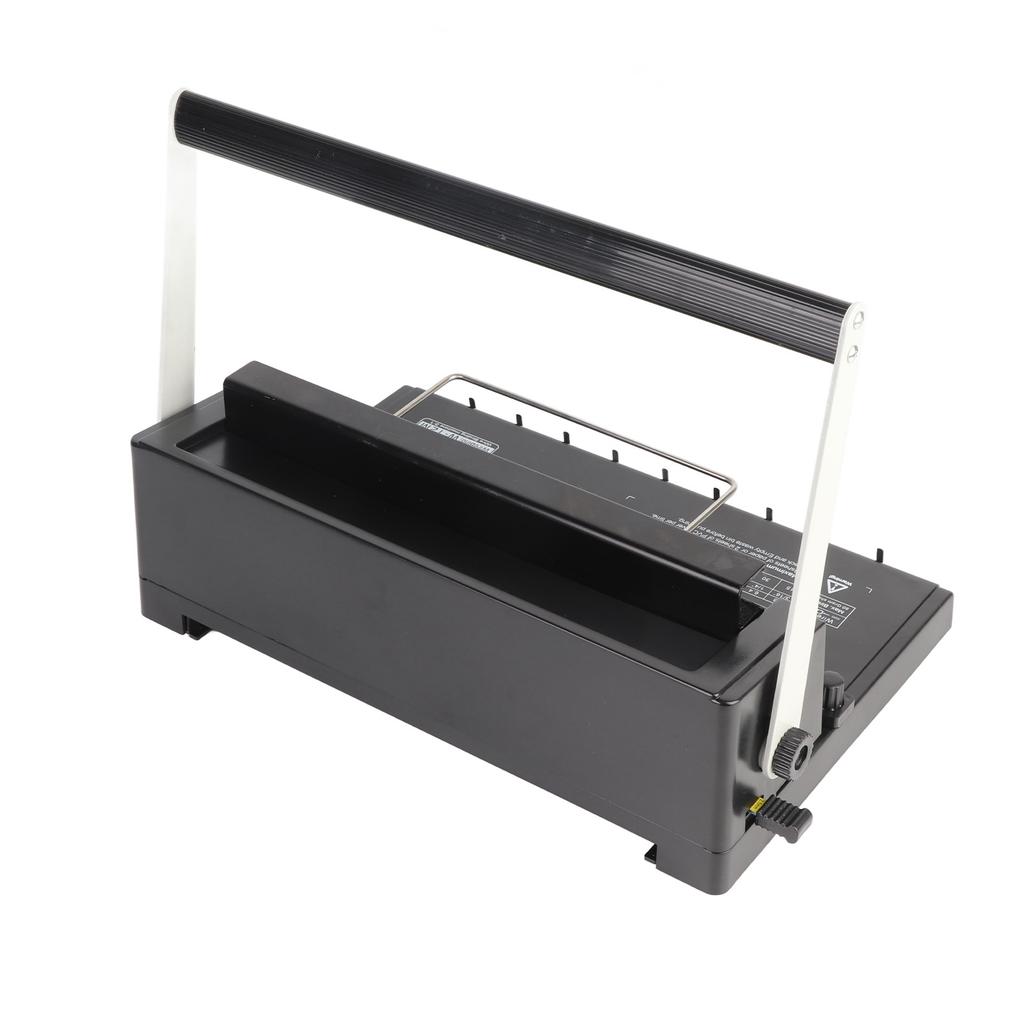 Переплетная машина спиральная проволочная переплетная машина 34 квадратных отверстия перфорация 12 листов 80 г переплет 120 листов для