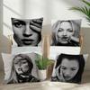 Beauty KKate Moss   Pillow Cover for Bedroom Room and Living Room Sofa Decorative Cushion Cover