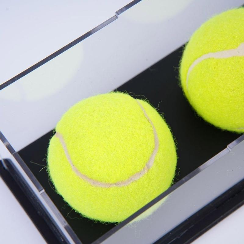 Transparents Acrylic Baseball Display Case with Sun Protecting and Easy Assembly for Softball Golf Ball Collectibles