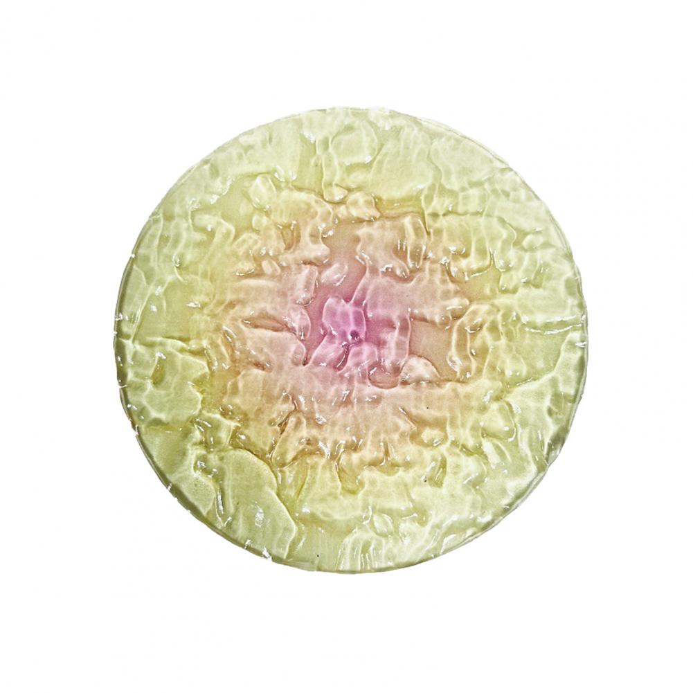 Acrylic Coaster Gradient Wave Design Cup Pads Heat-Resistant Round Table Mats for Drinks Decorative Kitchen Essentials