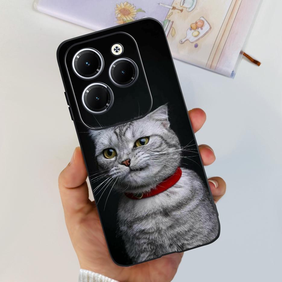 Чехол для Infinix Hot 40 Pro X6837 Милый Модный Чехол Мягкий Силиконовый Чехол для Телефона Для Infinix Hot 40i Hot40 Pro Hot40i Чехлы Бампер