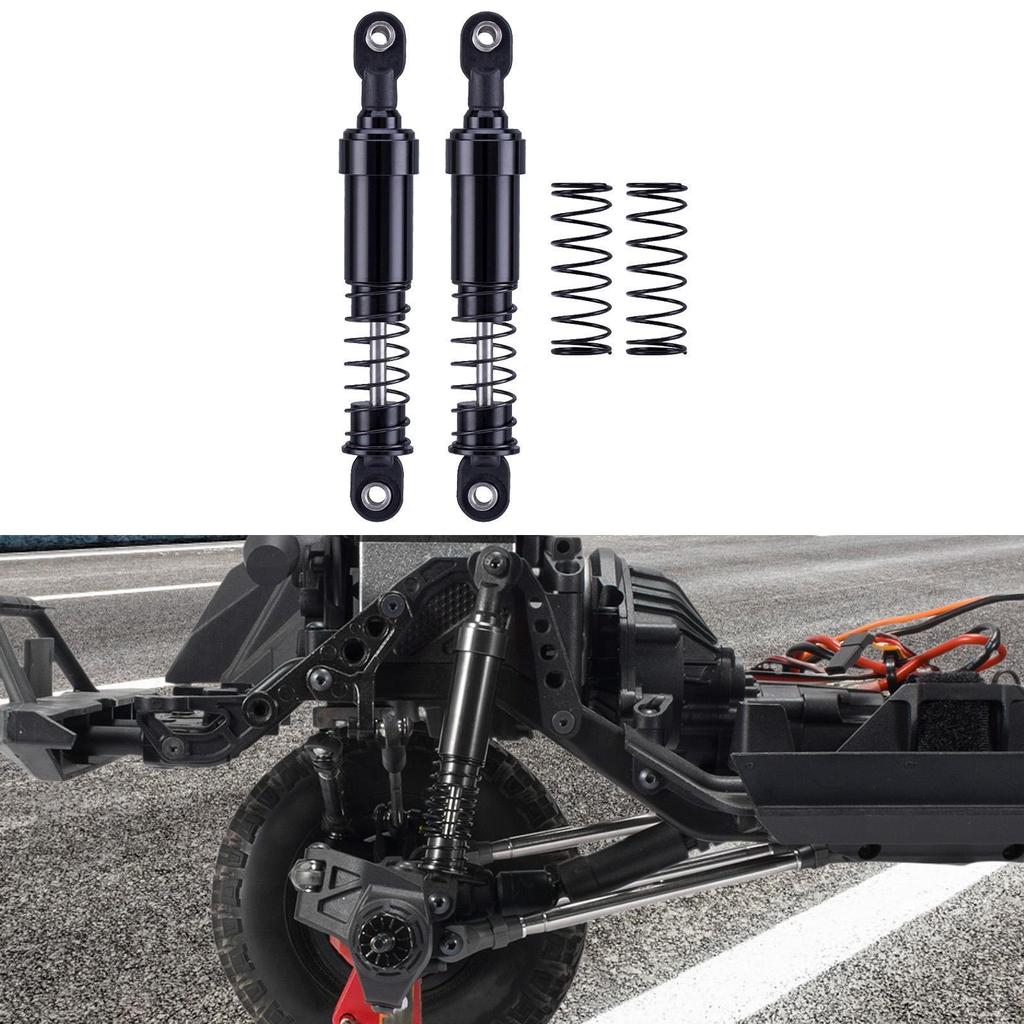 2 Pieces 1/10 RC Car Shock Absorber Damper Accessory Metal Spring,Spare Parts,for Trucks,Vehicles