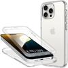 Protective Case - BOOLING - for iPhone 16 Pro Max - 360° Protection - Shockproof - Transparent