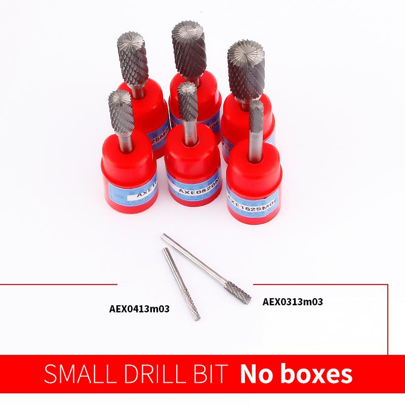 Вращающийся напильник из вольфрамовой стали 1 шт., паз для буля с лезвием сверху, цилиндрическая фреза из твердосплавного сплава, тип колонны 3-16 мм