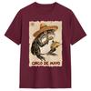 Grumpy Frog Cinco De Mayo Anime Japanese Tshirt For Unisex 100 Cotton Tee Shirt Round Neck Short Sleeve T Shirt Gift Clothing