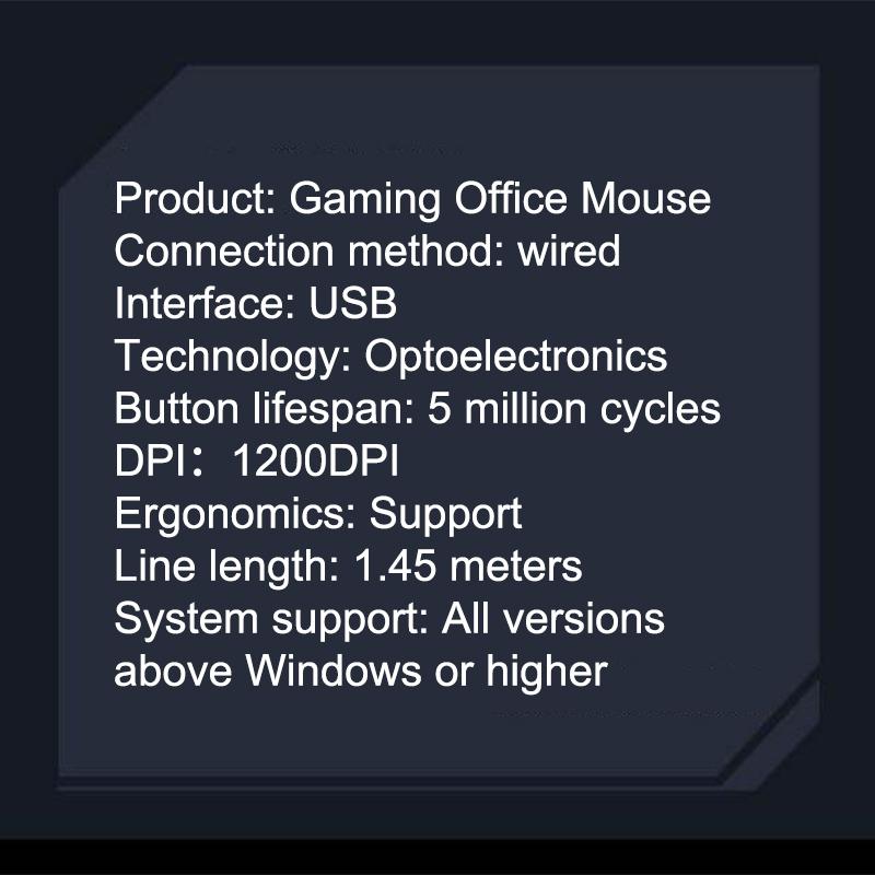 Киберспорт USB Проводная Мышь Цветная Светодиодная Игровая Мышь 5000 DPI Проводные Мыши Оптическая Проводная Игровая Мышь Для Настольного Ноутбука ПК Компьютера